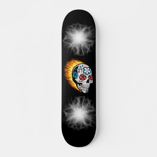 Skull Rider Persoonlijk Skateboard (Voorkant)