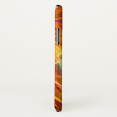 SKULL RIDERS Gele Oranje fractale cirkels Case-Mate iPhone Case (Achterkant / rechts)
