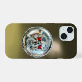 SKULL RIDERS grijs iPhone 15 Case (Achterkant horizontaal)