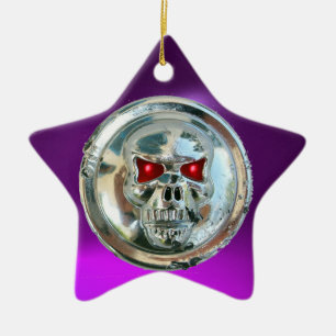 SKULL RIDERS KERAMISCH ORNAMENT