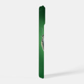 SKULL RIDERS MONOGRAM groen iPhone 15 Case (Rechterkant)