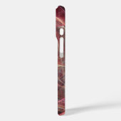 SKULL RIDERS Roze grijze fractale cirkels Case-Mate iPhone Case (Achterkant / Links)