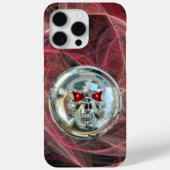 SKULL RIDERS Roze metalen grijze ronde cirkels Case-Mate iPhone Case (Achterkant)