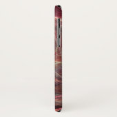 SKULL RIDERS Roze metalen grijze ronde cirkels Case-Mate iPhone Case (Achterkant/links)