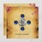 SKULL RIDERS sapphire Kaart (Voorkant / Achterkant)