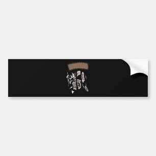 Skull Ripping Bumpersticker