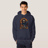 Skull Rock-embleem Hoodie (Voorkant volledig)