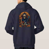 Skull Rock-embleem Hoodie (Achterkant)