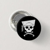 Skull Ronde Button 3,2 Cm (Voorkant /achterkant)