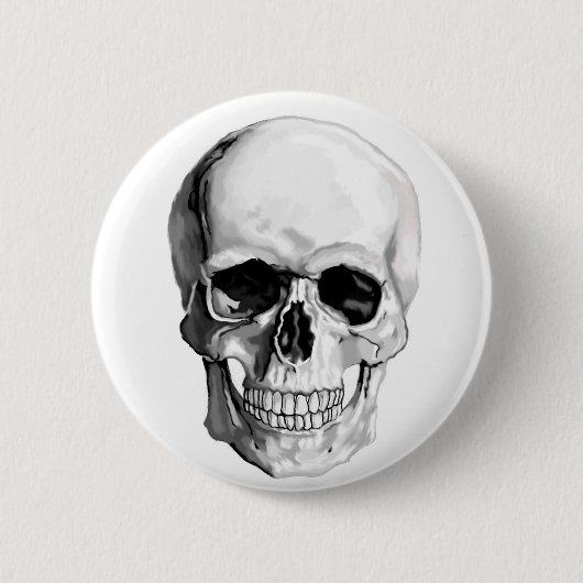 Skull Ronde Button 5,7 Cm (Voorkant)