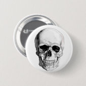 Skull Ronde Button 5,7 Cm (Voorkant /achterkant)