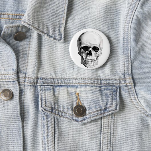 Skull Ronde Button 5,7 Cm (In situ)