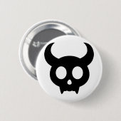 Skull Ronde Button 5,7 Cm (Voorkant /achterkant)