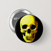 Skull Ronde Button 5,7 Cm (Voorkant /achterkant)