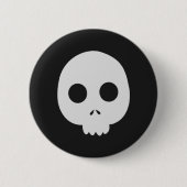 Skull Ronde Button 5,7 Cm (Voorkant)