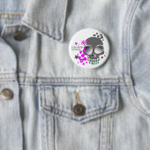 SKULL RONDE BUTTON 5,7 CM (In situ)