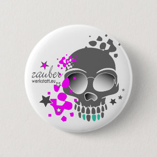 SKULL RONDE BUTTON 5,7 CM