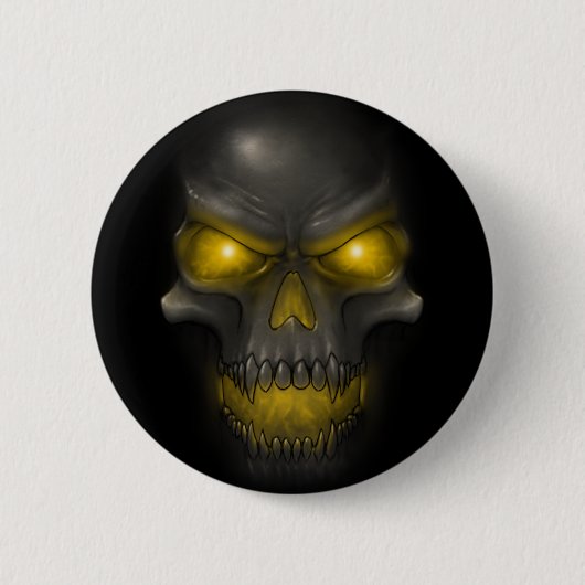 Skull Ronde Button 5,7 Cm (Voorkant)