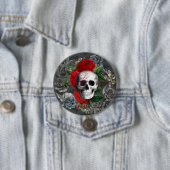 Skull Ronde Button 7,6 Cm (In situ)