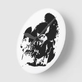 Skull Ronde Klok (Hoek)