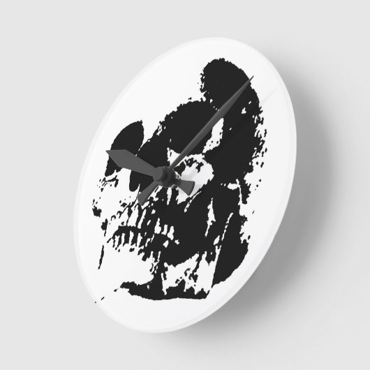 Skull Ronde Klok (Hoek)