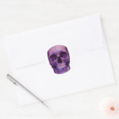 Skull Ronde Sticker (Envelop)