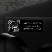 Skull Roos Chalk | Adres Funky Gothic Grunge Etiket