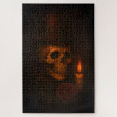Skull, Rose & Candle Puzzle – Dark Elegance Series Legpuzzel (Verticaal)