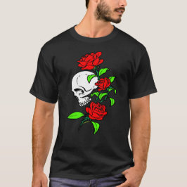 SKULL ROSE T-SHIRT