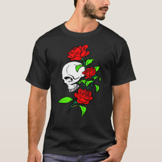 SKULL ROSE T-SHIRT