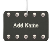 Skull Row Tekst toevoegen Luchtverfrisser (Achterkant)