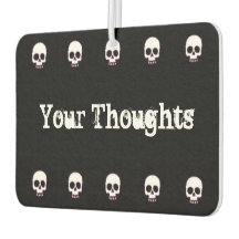 Skull Row Tekst toevoegen Luchtverfrisser