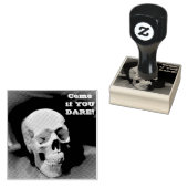 Skull Rubberstempel (Gestempeld)
