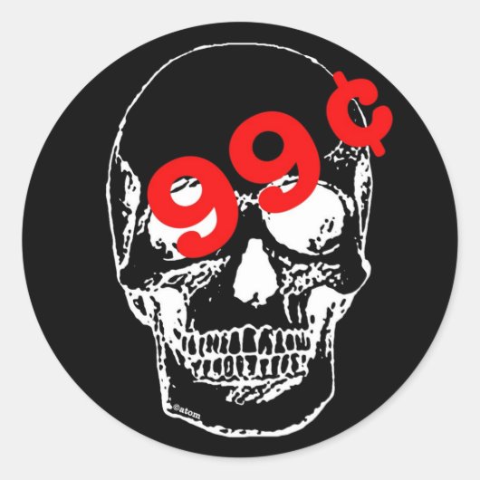 Skull Sale stickers (Voorkant)