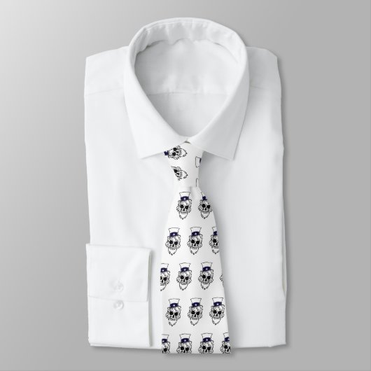 Skull Sam Tie Stropdas (Gebonden)