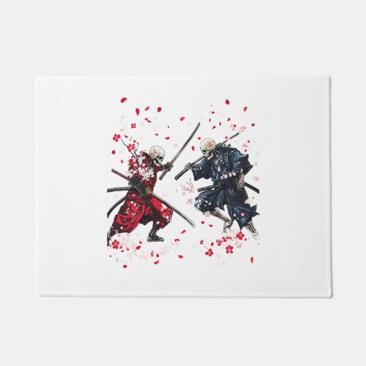 Skull Samurai Duel Deurmat (Voorkant)