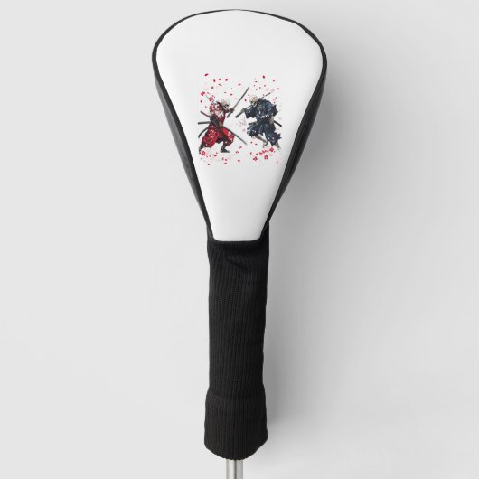 Skull Samurai Duel Golfheadcover (Voorkant)