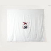 Skull Samurai Duel Wandkleed (Voorkant (horizontaal))