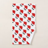 Skull Santa Bad Handdoek (Handdoek)