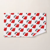 Skull Santa Bad Handdoek (Handdoek)