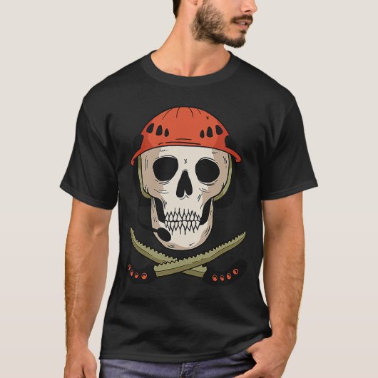 Skull Saws Bizarre Dark T-shirt (Voorkant)