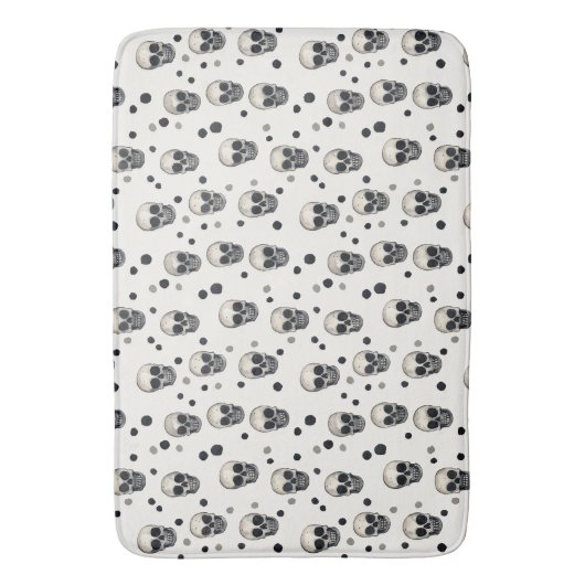 Skull Scatter: Echoes van het ongeziene Badmat (Voorkant Verticaal)