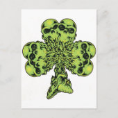 Skull Shamrock I Briefkaart (Voorkant)