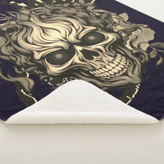 Skull Sherpa Deken (3/4)