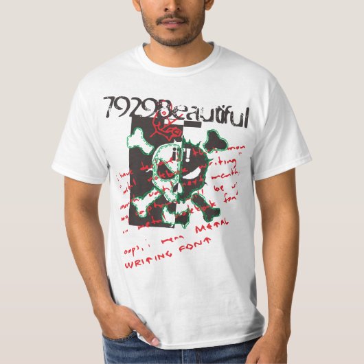 Skull Sign T-shirt (Voorkant)