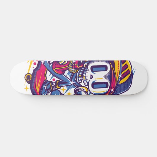 Skull Skater Persoonlijk Skateboard (Horizontaal)