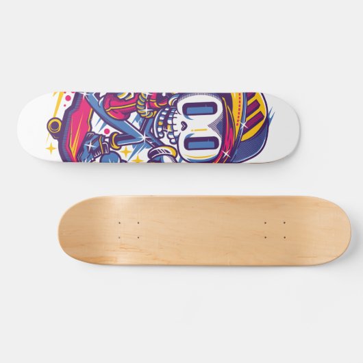 Skull Skater Persoonlijk Skateboard (Horizontaal)
