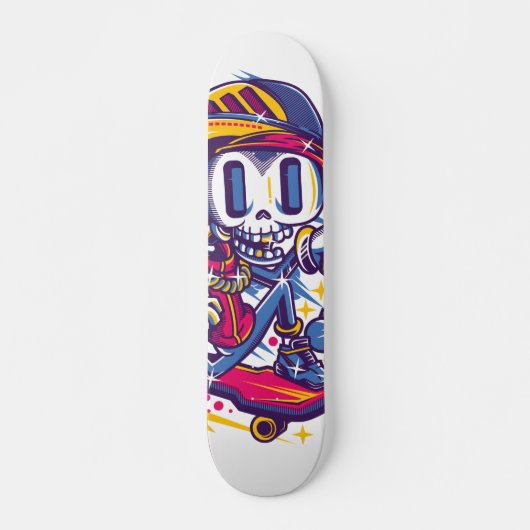 Skull Skater Persoonlijk Skateboard (Voorkant)
