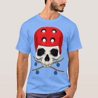 Skull Skater Skateboard Sport T-shirt