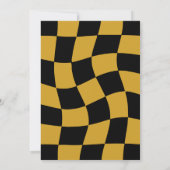 Skull Skeleton Bad to the Bone 2nd Birthday  Kaart (Achterkant)